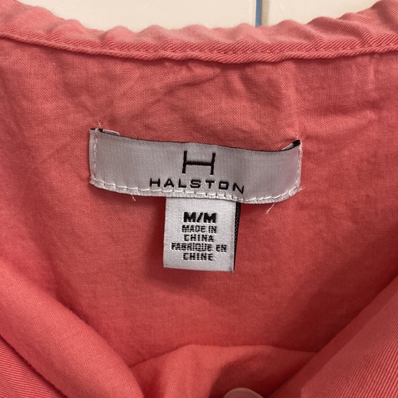 H Halston coral dress - medium - Picture 4 of 5